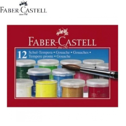 Tемперни бои Faber Castell 12 цвята 